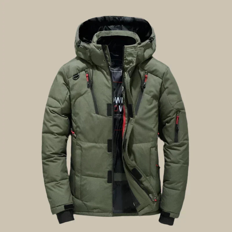 Warme Winterjas met Capuchon