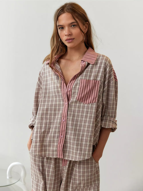 Sara| Comfortabel, elegant pyjama-set voor ontspannen nachten