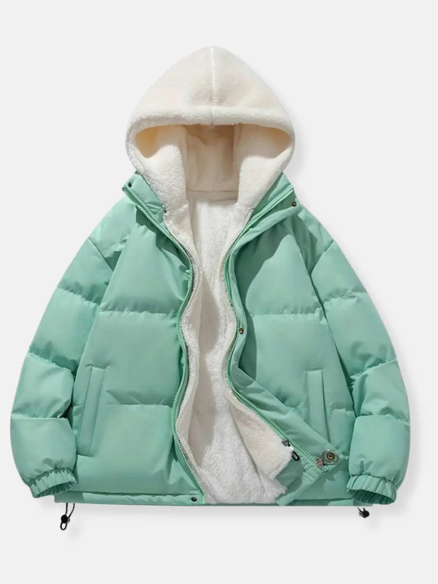 Chloé| Warme Rits Winterjas – Comfort en Stijl voor Koude Dagen