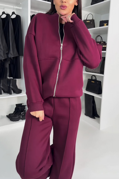 Trendy tweedelig loungepak