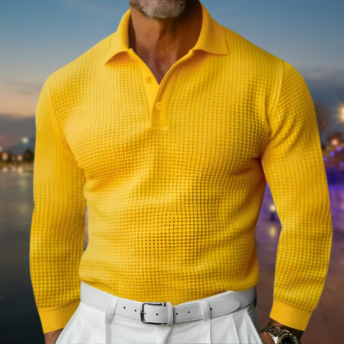 Comfort Polo Sweater