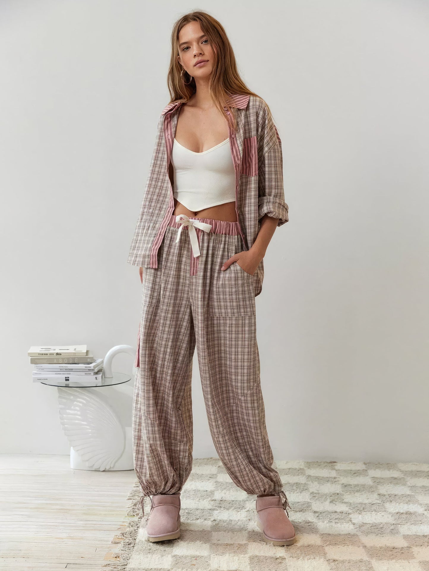 Sara| Comfortabel, elegant pyjama-set voor ontspannen nachten