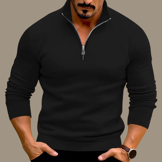 Casual Zip Sweater