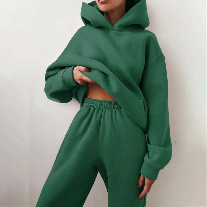 Original| Luxe Loungewear Set met Trui en Joggingbroek