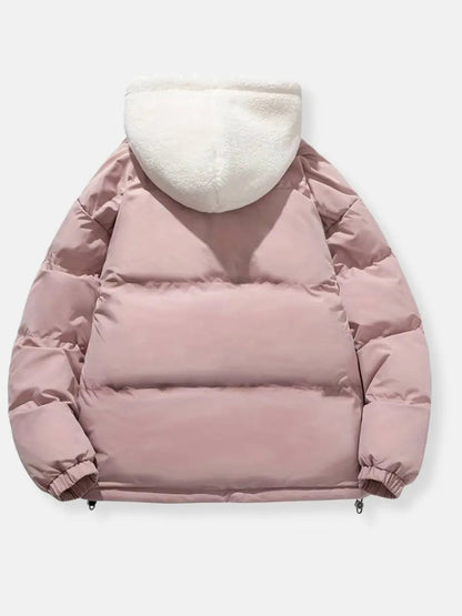 Chloé| Warme Rits Winterjas – Comfort en Stijl voor Koude Dagen