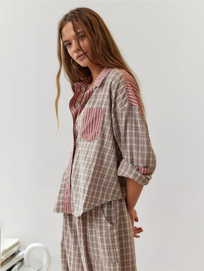 Sara| Comfortabel, elegant pyjama-set voor ontspannen nachten
