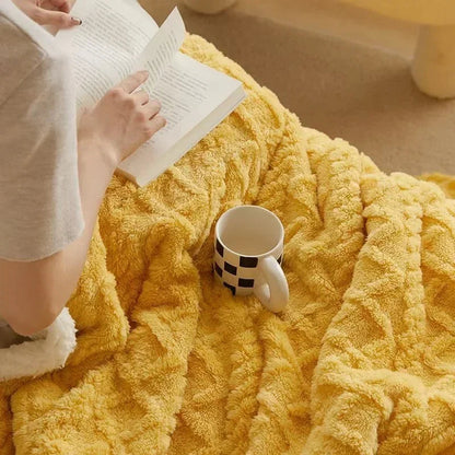 Dikke Winter Fleece Deken - LuxyCozy