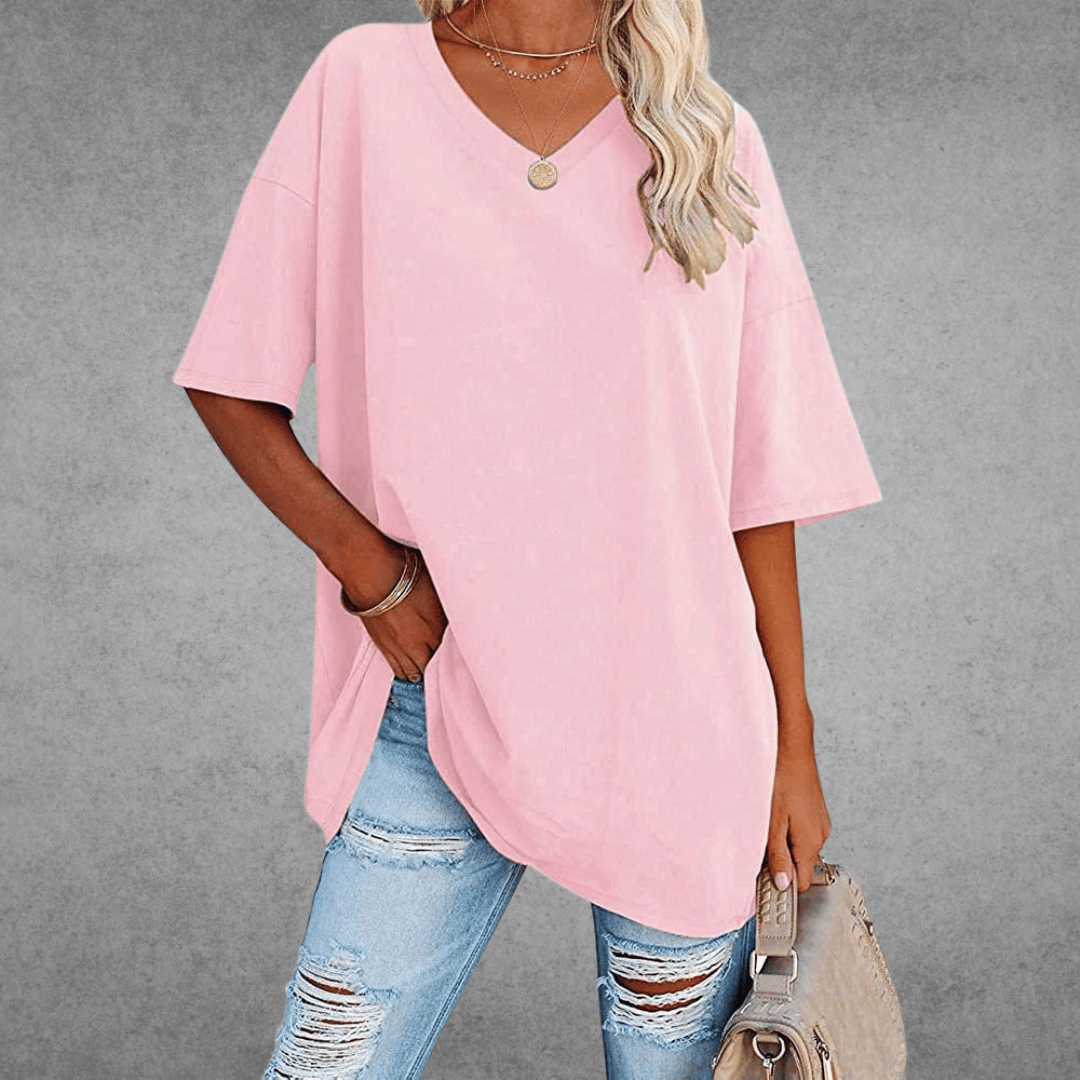 V-hals T-shirt