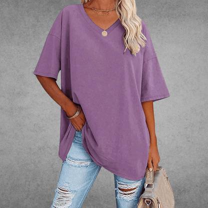 V-hals T-shirt