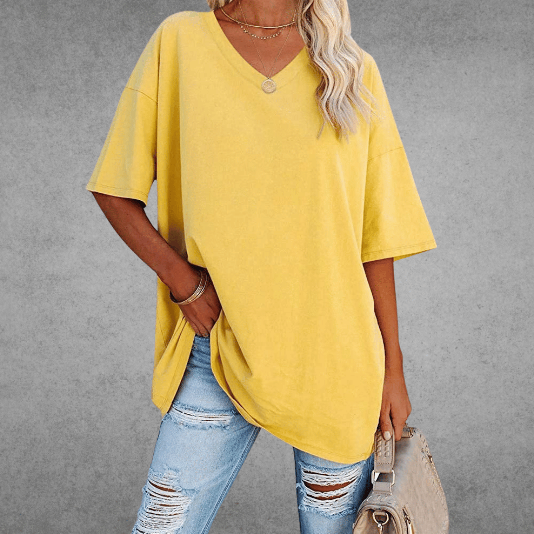 V-hals T-shirt
