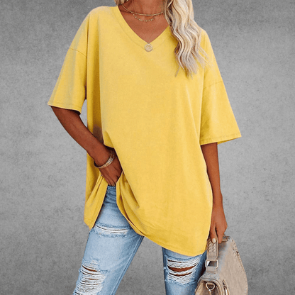 V-hals T-shirt