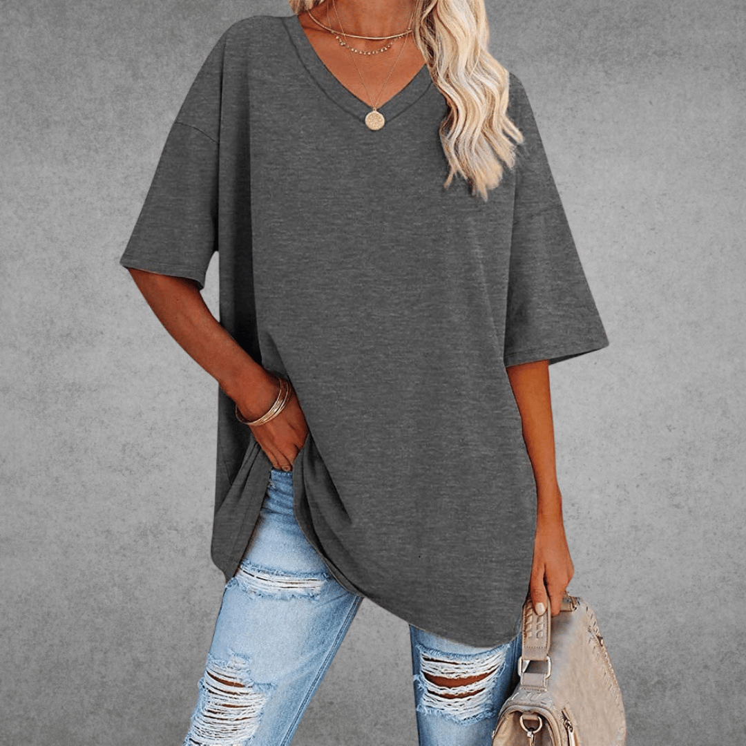 V-hals T-shirt