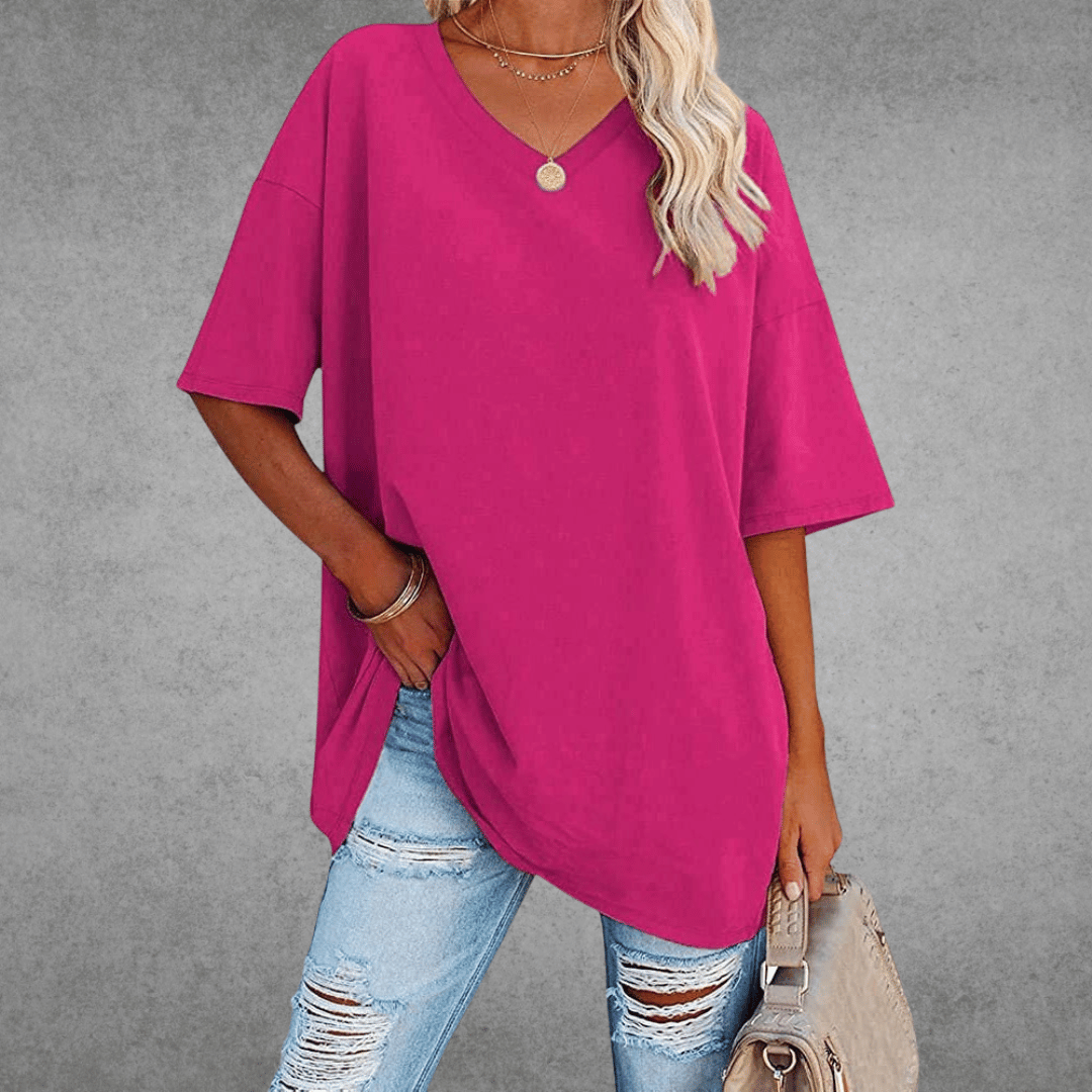 V-hals T-shirt