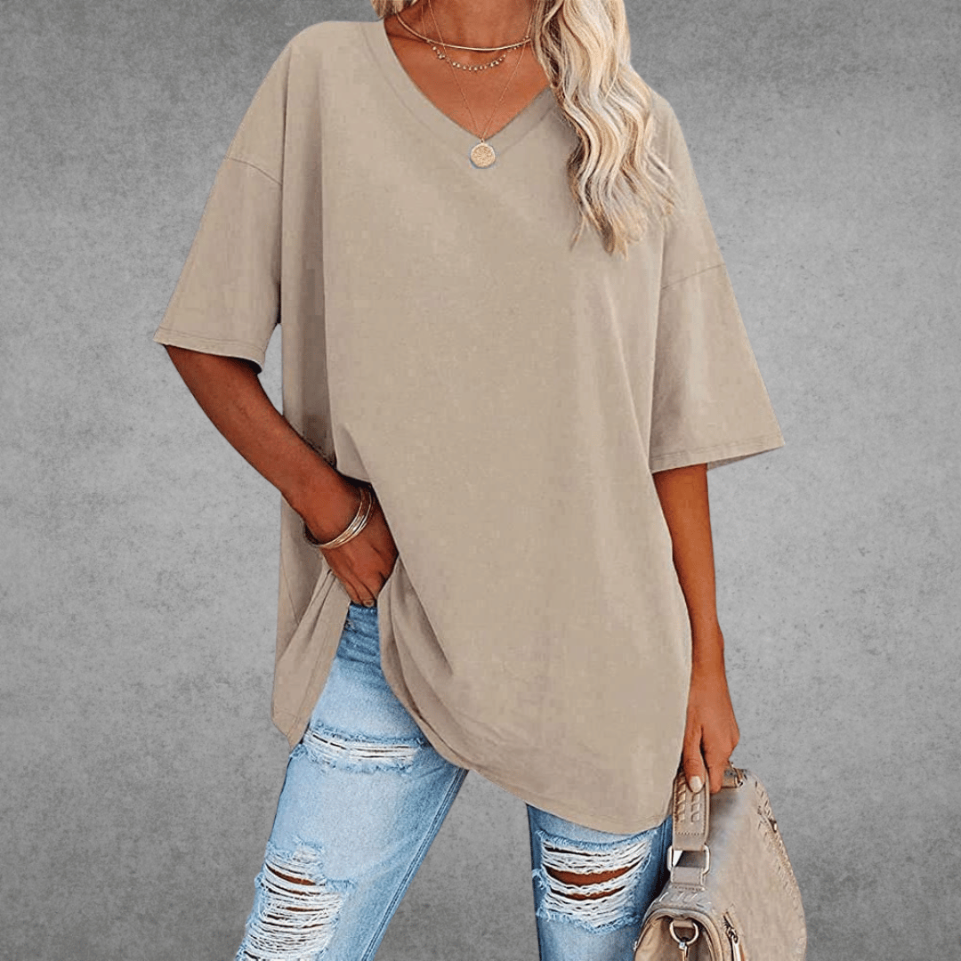 V-hals T-shirt