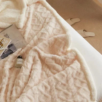 Dikke Winter Fleece Deken - LuxyCozy