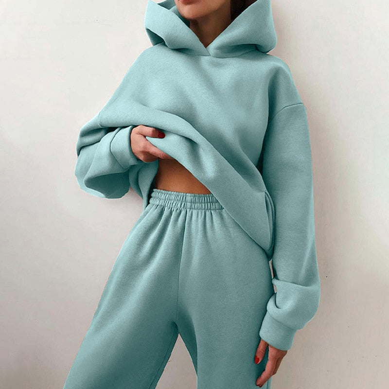 Original| Luxe Loungewear Set met Trui en Joggingbroek