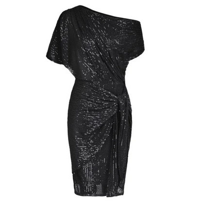 Lexi Afslankende Paillettenjurk – Elegante Feestjurk voor Kerst & Oudjaar