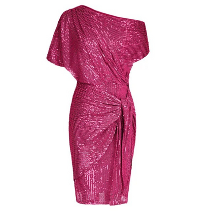 Lexi Afslankende Paillettenjurk – Elegante Feestjurk voor Kerst & Oudjaar
