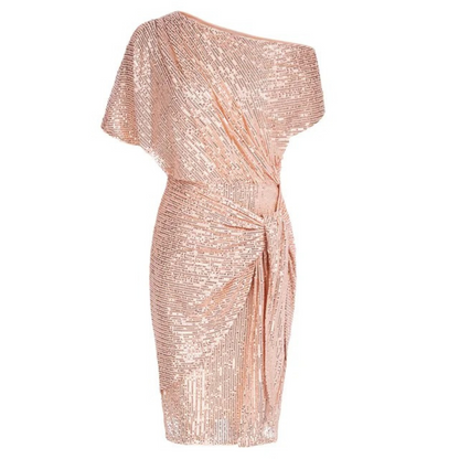 Lexi Afslankende Paillettenjurk – Elegante Feestjurk voor Kerst & Oudjaar