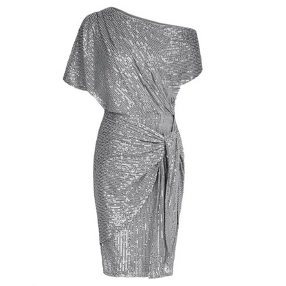 Lexi Afslankende Paillettenjurk – Elegante Feestjurk voor Kerst & Oudjaar