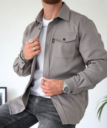 Casual Heren Overhemdjas