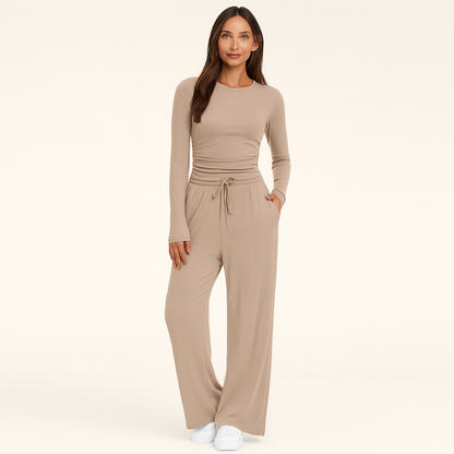 Lucía Belmont| Luxe Dames Loungewear Set in 8 Kleuren