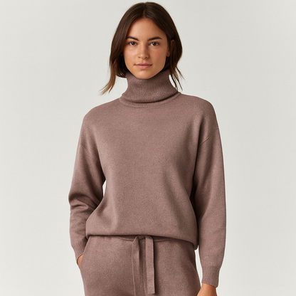 Clara Fontaine| Luxe Dames Loungewear Set van 100% Premium Katoen