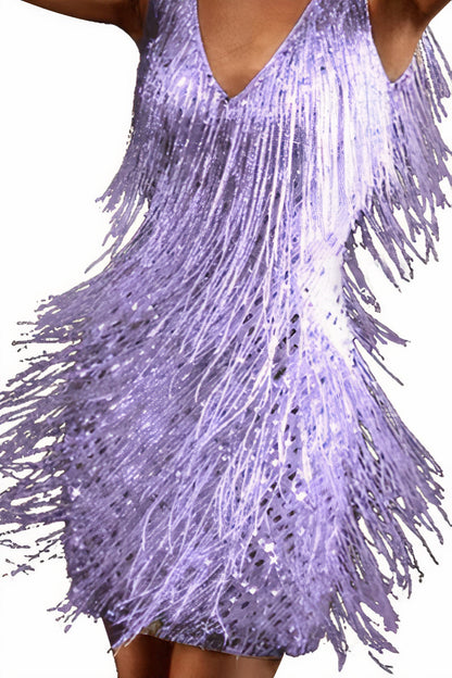 Falynn| Feestjurk met Glitter| Glamoureuze Jurk voor Speciale Gelegenheden