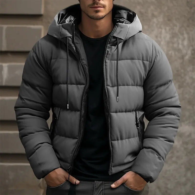 Heren Sherpa Gevoerde Winterjas
