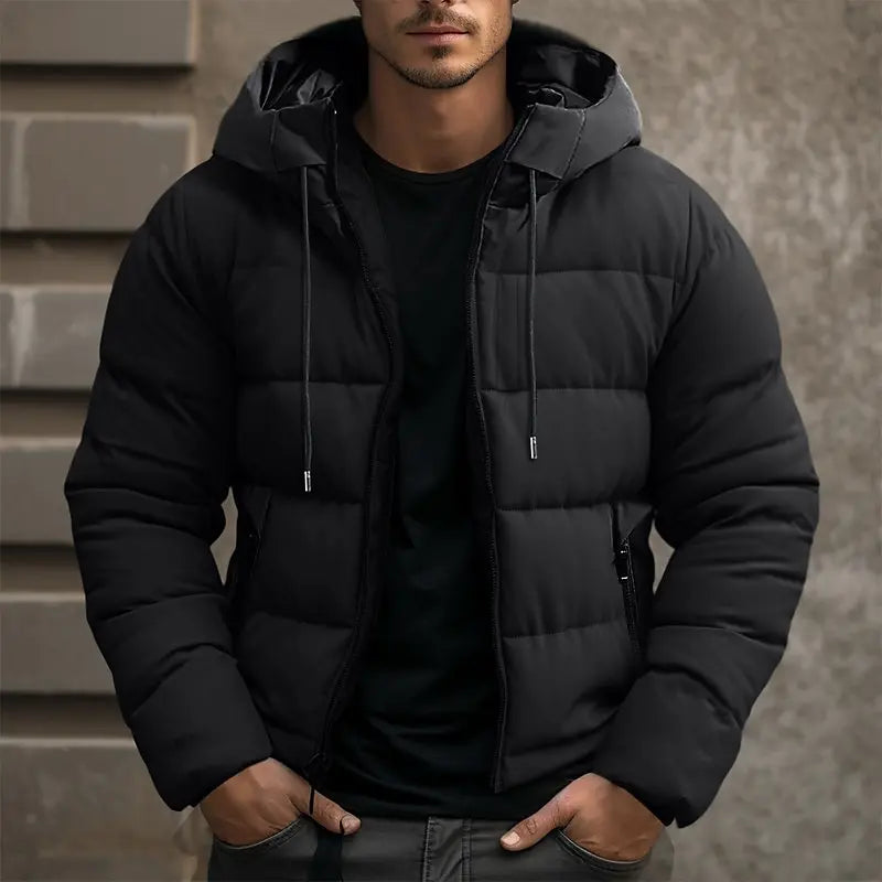 Heren Sherpa Gevoerde Winterjas