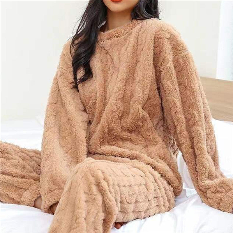 Sophie Comfort| Comfortabel Fleece Pyjama Set voor Dames
