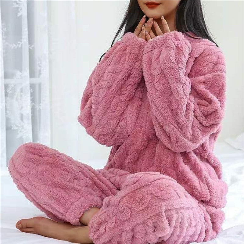 Sophie Comfort| Comfortabel Fleece Pyjama Set voor Dames