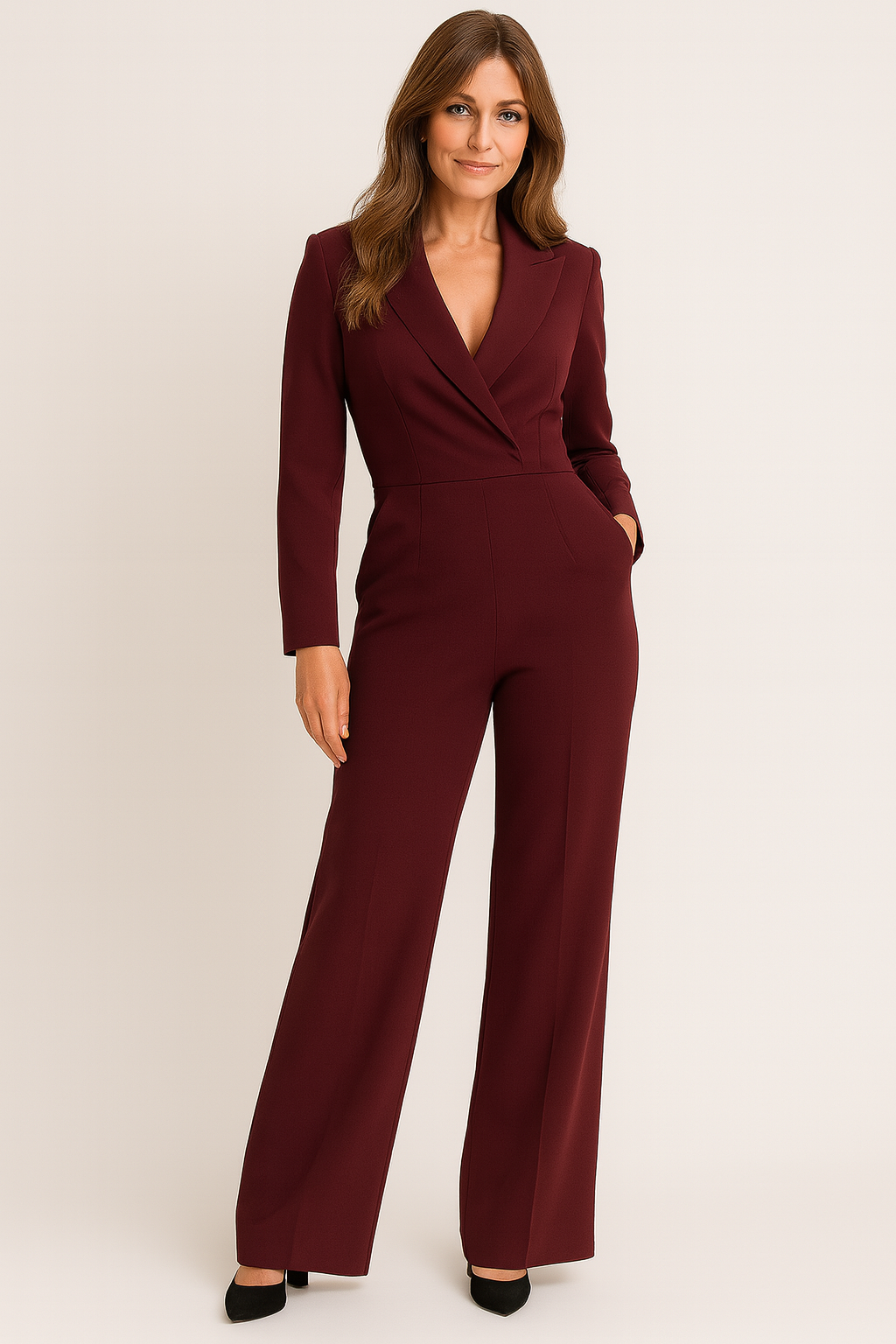 ZAAN Original| Elegante Dames Jumpsuit met Elastische Taille