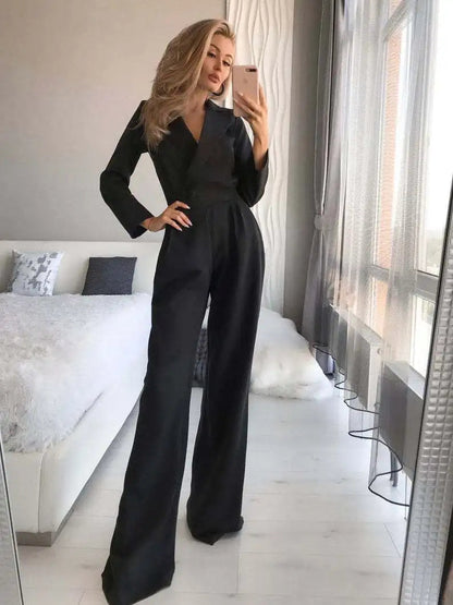 ZAAN Original| Elegante Dames Jumpsuit met Elastische Taille