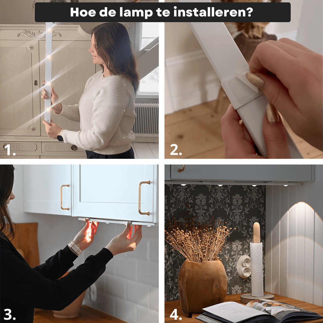 Nora | Draadloze LED met Bewegingssensor