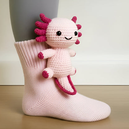 KnusStep Warme Dierensokken van Pluche – Antislip Huissokken met 3D Ontwerp