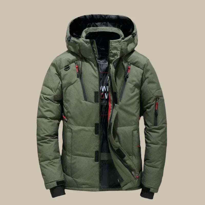 Warme Winterjas met Capuchon