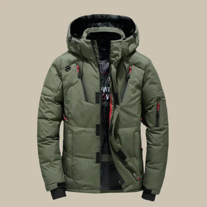 Warme Winterjas met Capuchon