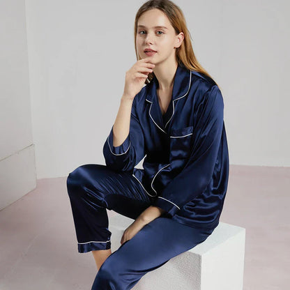 Celeste Zijden Dames Pyjama - Luxe & Comfort