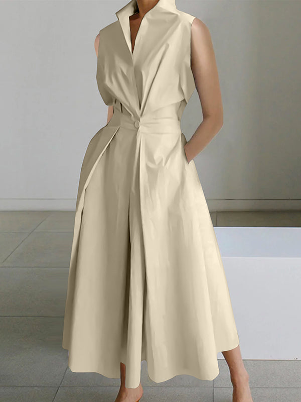 Elegante Witte Overhemdjurk – Tijdloze Klasse | Luxe Stijl