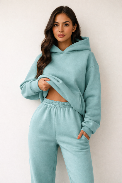Original| Luxe Loungewear Set met Trui en Joggingbroek