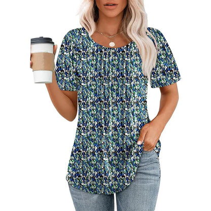 Zomerse elegantie T-shirt