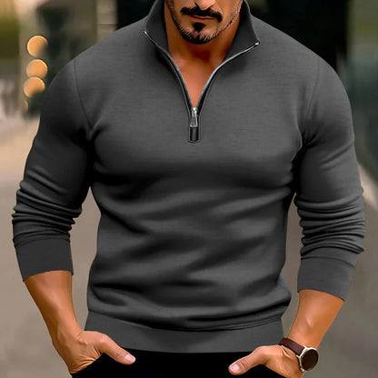 Casual Zip Sweater