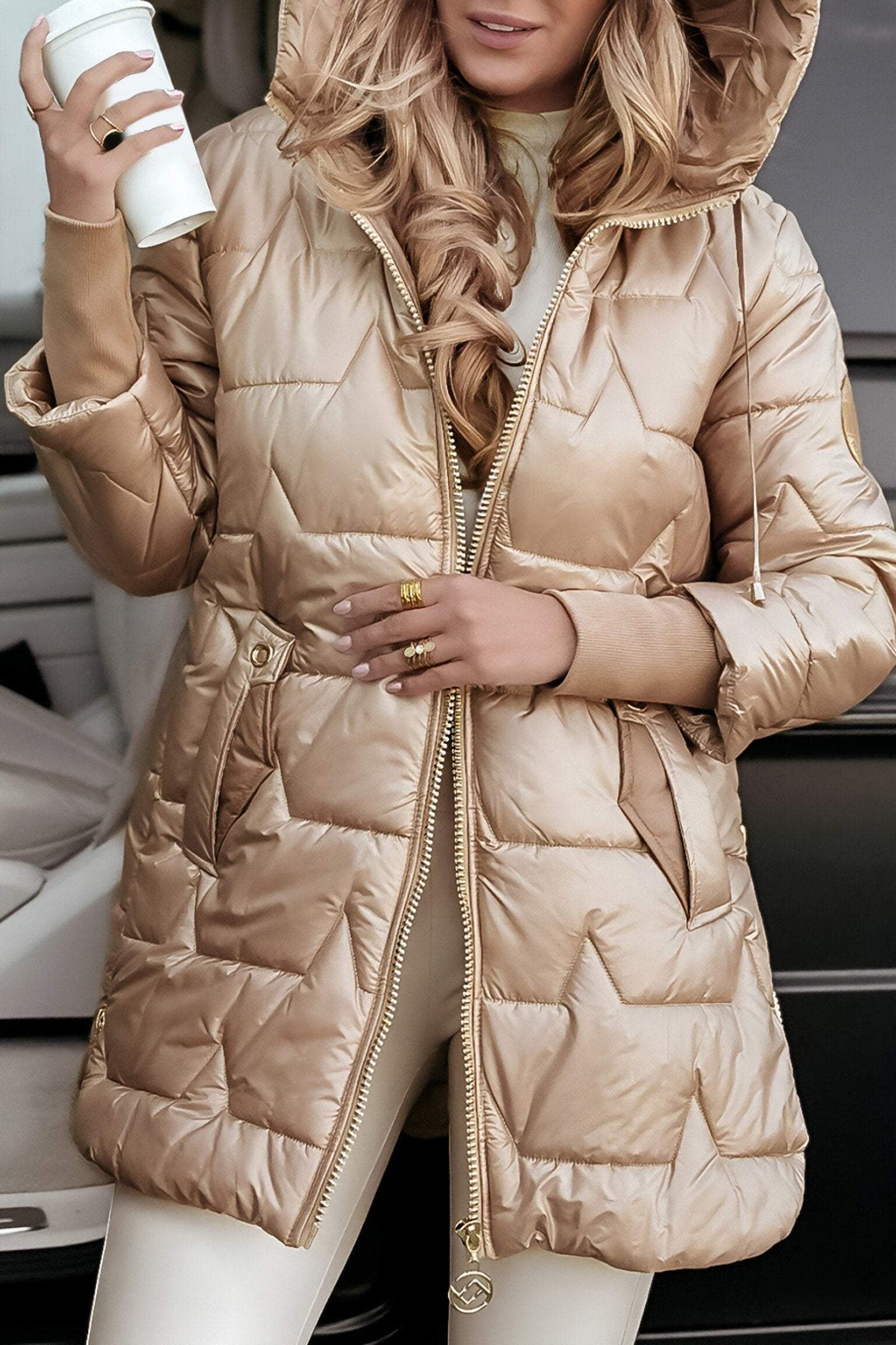 Hooded Damesjas