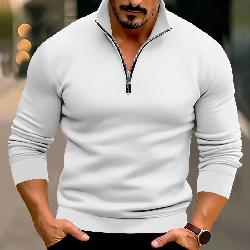 Casual Zip Sweater