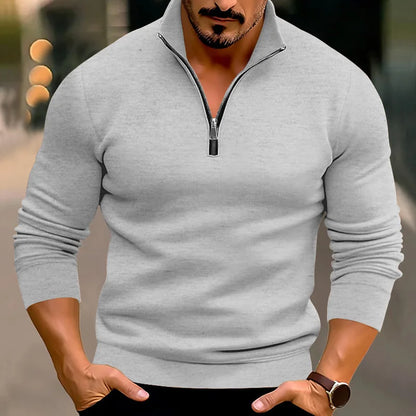 Casual Zip Sweater