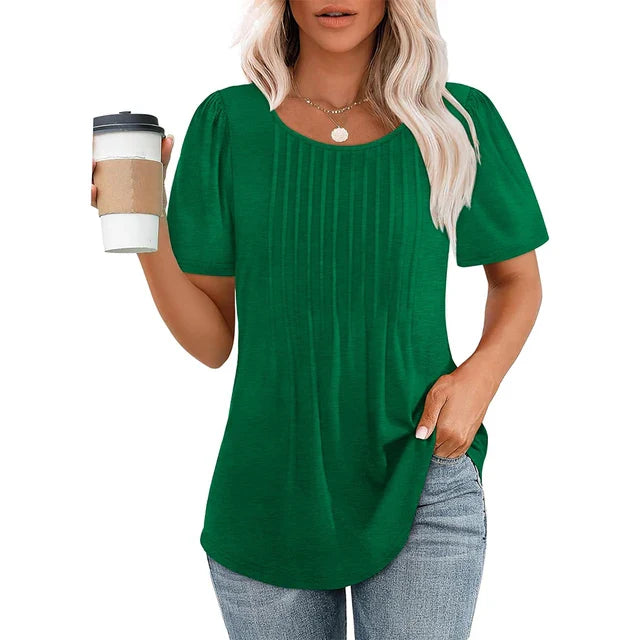 Zomerse elegantie T-shirt