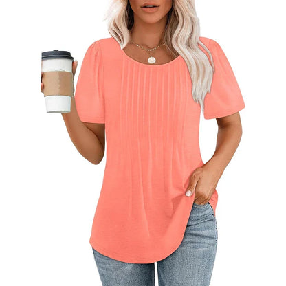 Zomerse elegantie T-shirt