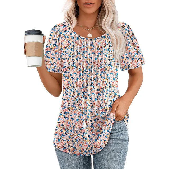Zomerse elegantie T-shirt