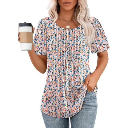 Zomerse elegantie T-shirt